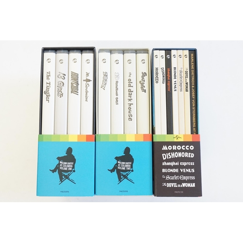 506 - A collection of three PH Indicator limited edition box sets, to include  William Castle vol 1 & 2, M... 