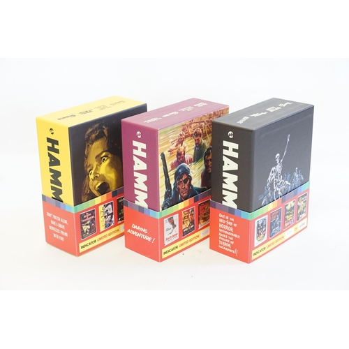 507 - A collection of three PH Indicator limited edition Hammer box sets, to include Vol 4,5,6.