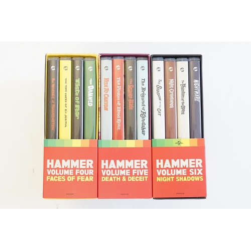 507 - A collection of three PH Indicator limited edition Hammer box sets, to include Vol 4,5,6.