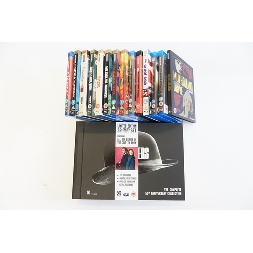 513 - The Avengers The Complete 50th Anniversary Collection DVD box set by studio canal, along with variou... 