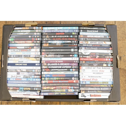 522 - A Large Tray of DVD's to include The Return Series, On the Rails, Lucky Man, Message from Space, Gra... 