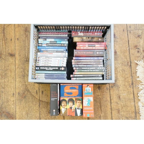 524 - A Collection of DVD's to include Monty Python Flying Circus (X4), Boxed Sets, Wire in the Blood, In ... 