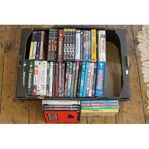 527 - A Collection of English DVD's & Blue Ray to include UFO Boxed Set, Tom & Jerry Boxed Set, Survivors,... 