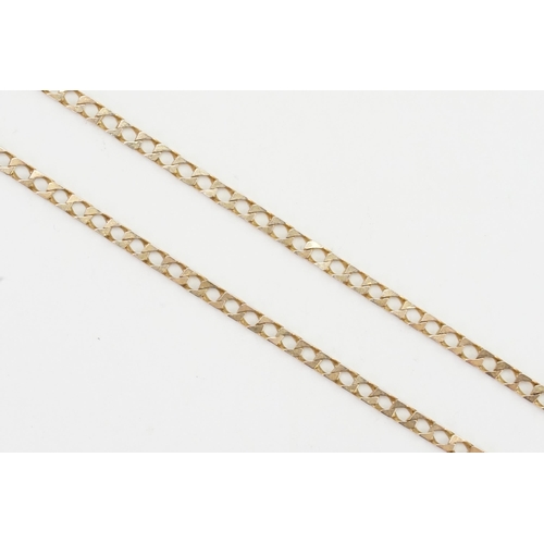 187 - A 9ct Gold chain. Weight 10g. Length 47cm.