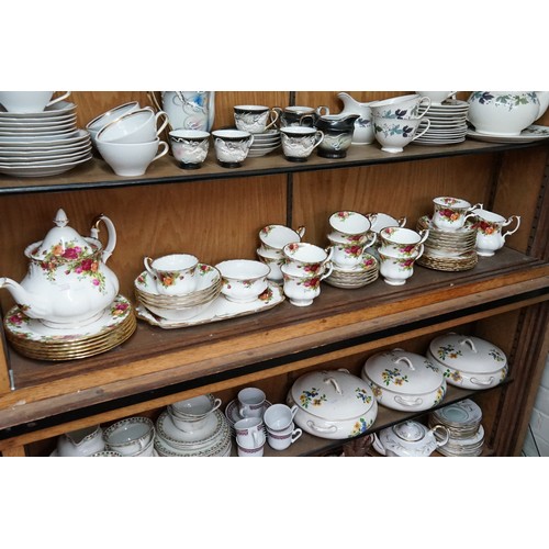 1036 - A Large Collection of Royal Albert in the 