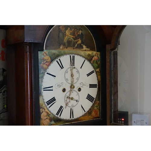 403 - A Victorian Scottish Mahogany Longcase Clock by 