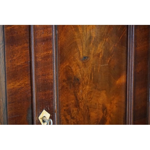 403 - A Victorian Scottish Mahogany Longcase Clock by 