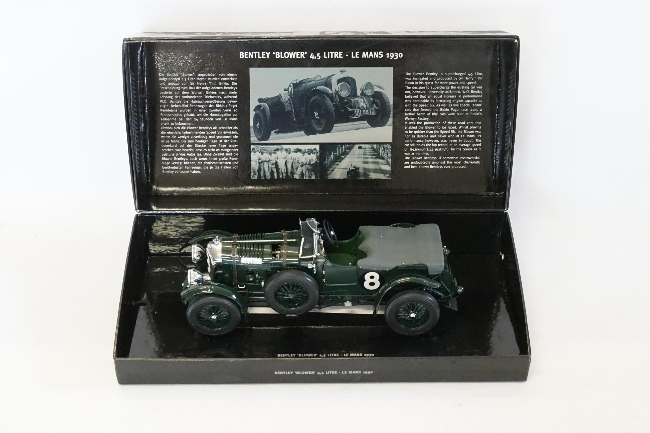 Minichamps 2025 bentley blower