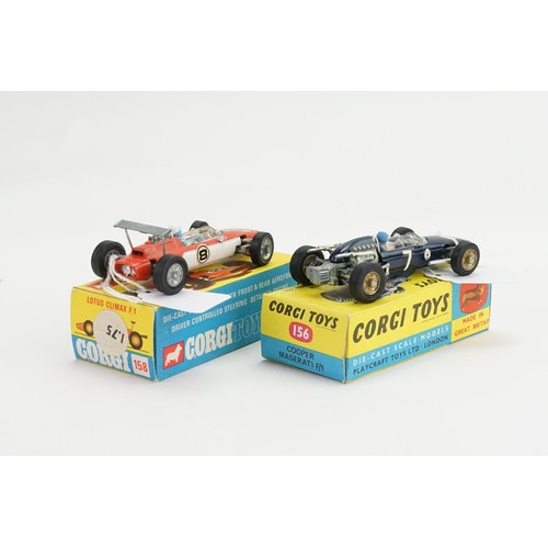 40 - A Pair of 1960s Corgi models to include No: 156 