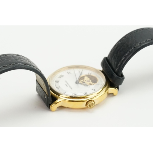 217 - A Gentleman's Gold plated stainless steel 