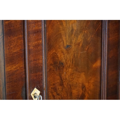 224 - A Victorian Scottish Mahogany Longcase Clock by 