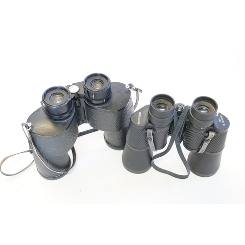 746 - A Pair of Bushnell Binoculars & a Pair of Kevin Hughes 7/50 Cruising 3 Binoculars.