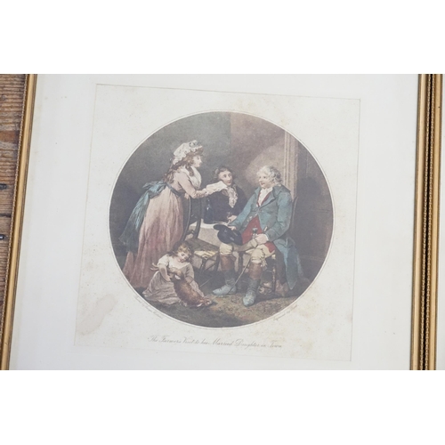 402 - A Pair of George Morland Prints, a Limited Edition Print of a Dancing Girl & one other.