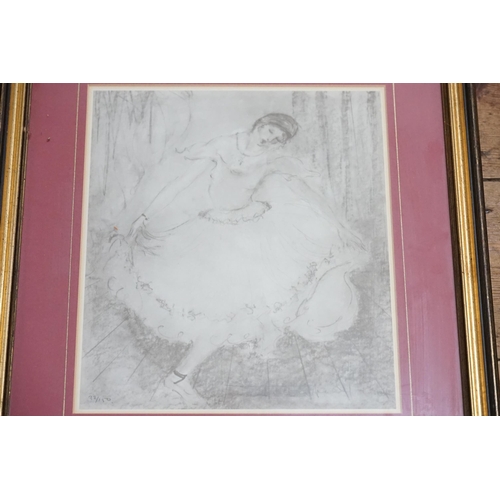 402 - A Pair of George Morland Prints, a Limited Edition Print of a Dancing Girl & one other.