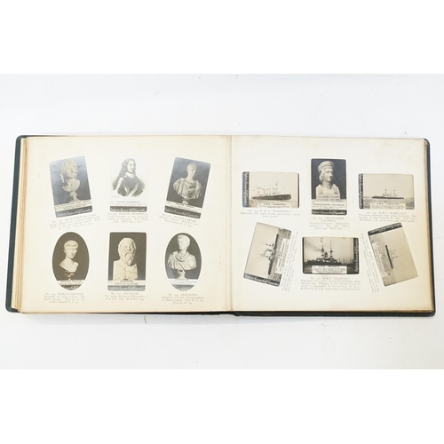 329 - A Collection of Edward VII Ogdens Cigarette Cards in Monochromatic Tones depicting Famous People in ... 