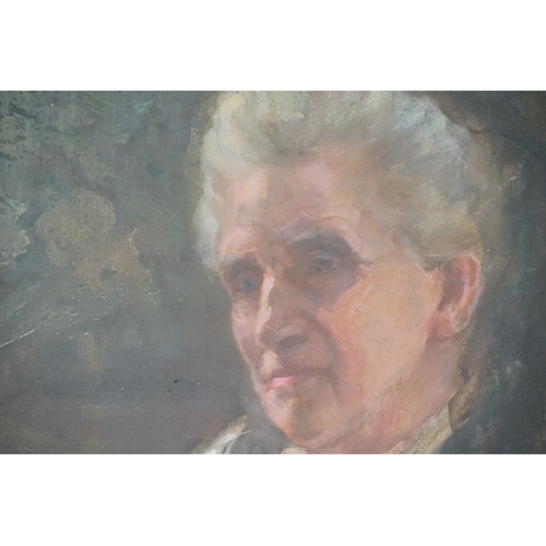 349 - An Oil on Canvas Portrait of 