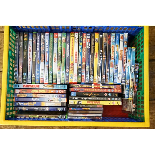 312 - A Collection of Approx 42 x Original DVD's & 5 x CD's to include Mad Dogs, Poseidon, Bambi, Space Ch... 