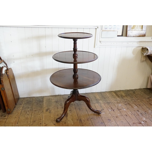 596 - A Victorian design Three Tiered Lazy Susan 