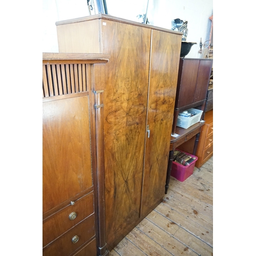 617 - A Pair of Italian Continental Cabinets fitted with graduated Drawers. Measuring: 108cms across x 153... 