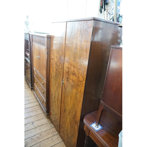 617 - A Pair of Italian Continental Cabinets fitted with graduated Drawers. Measuring: 108cms across x 153... 