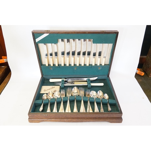 70 - A Canteen of Grosvenor Silver Plated Cutlery.