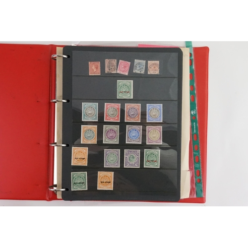 480 - A Quality Stamp Album containing Stamps of Queen Victoria, George V, George VI & Elizabeth II to inc... 