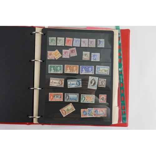 480 - A Quality Stamp Album containing Stamps of Queen Victoria, George V, George VI & Elizabeth II to inc... 