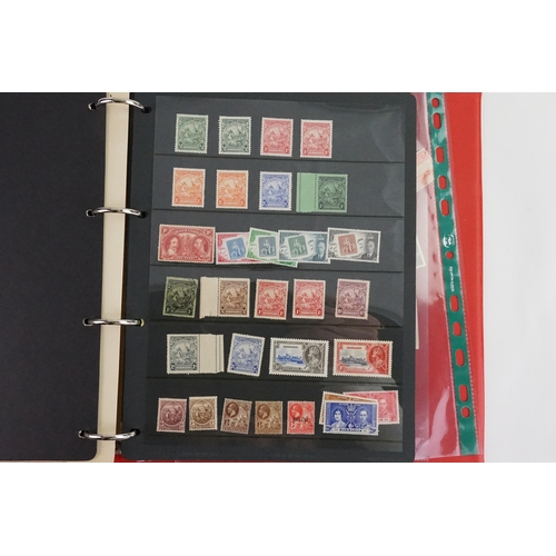 480 - A Quality Stamp Album containing Stamps of Queen Victoria, George V, George VI & Elizabeth II to inc... 