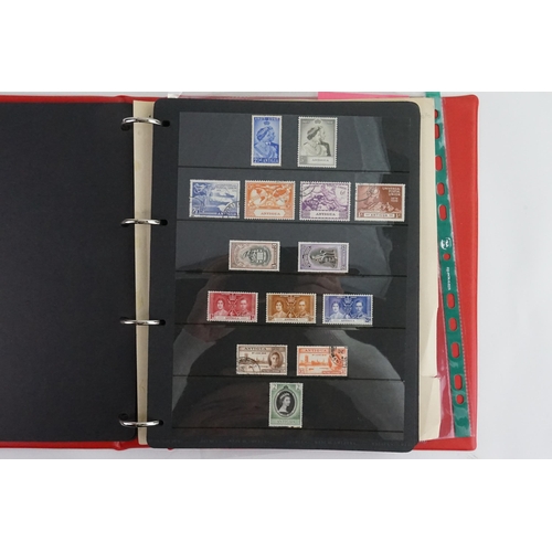 480 - A Quality Stamp Album containing Stamps of Queen Victoria, George V, George VI & Elizabeth II to inc... 