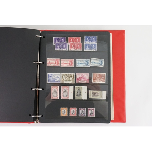 481 - A Quality Stamp Album containing Stamps of Queen Victoria, George V, George VI & Elizabeth II to inc... 