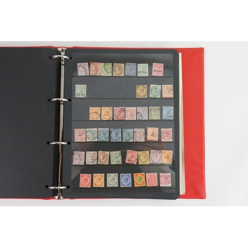 481 - A Quality Stamp Album containing Stamps of Queen Victoria, George V, George VI & Elizabeth II to inc... 