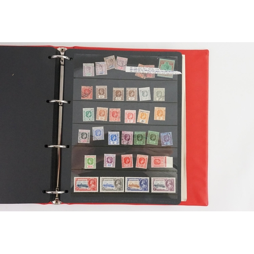 481 - A Quality Stamp Album containing Stamps of Queen Victoria, George V, George VI & Elizabeth II to inc... 