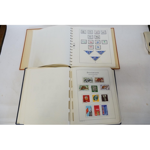 477 - 2 x Stamp Albums of DDR from the 1960s & 1970s.