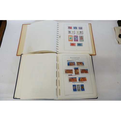 477 - 2 x Stamp Albums of DDR from the 1960s & 1970s.