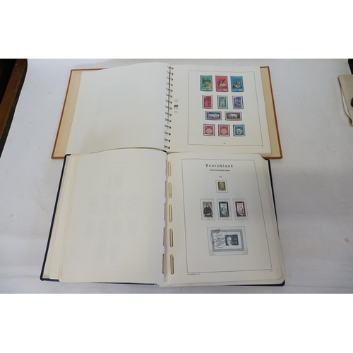 477 - 2 x Stamp Albums of DDR from the 1960s & 1970s.