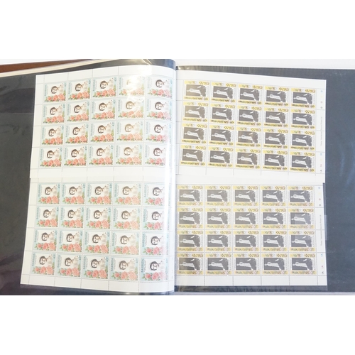 490 - A Collection of Barbuda Stamps for the Queen & the Queen Mother to include Tuvalu, Tonga, Nevis, Con... 