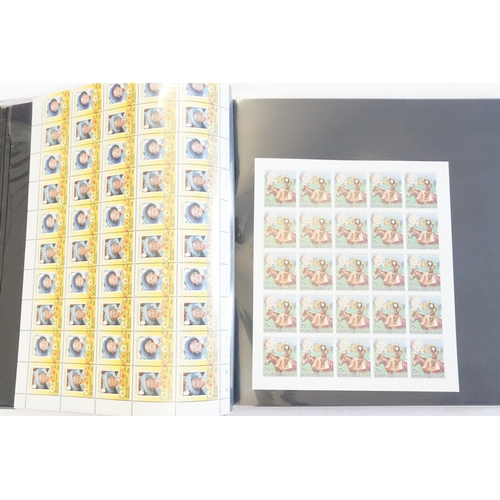 490 - A Collection of Barbuda Stamps for the Queen & the Queen Mother to include Tuvalu, Tonga, Nevis, Con... 