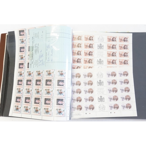 490 - A Collection of Barbuda Stamps for the Queen & the Queen Mother to include Tuvalu, Tonga, Nevis, Con... 