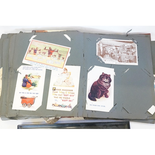 500 - A collection of Post Cards to include Louis Wain, Donald Mcgill, Tempest, Our Tommy, Folkestone, Bla... 