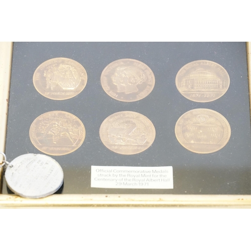 318 - A Cased Set of Six Official Commemorative Medals struck by the Royal Mint for the Centenary of the R... 