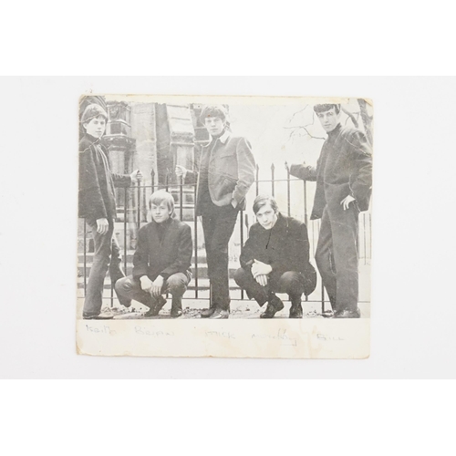 521 - A RARE Original Photograph of the Rolling Stones with an Original 