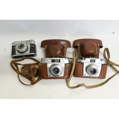 431 - Three Cameras to include 2 Agfa Silette & a Koroll 35 inOriginal Cases.