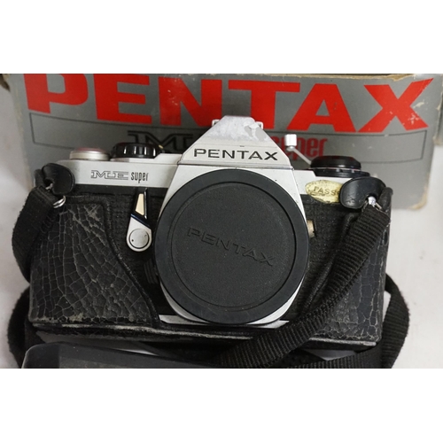 432 - A Pentax ME Super with 50 F1.7 Lens in Original Boxes. (AF).