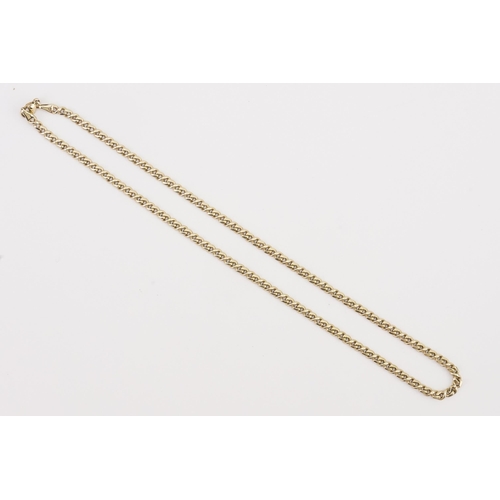 79 - A 9ct gold chain necklace. Weight 25.2g. Length 50cm.