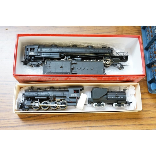 266 - Two Unboxed Rivarossi Locomotives & Tenders, both appear Unrun.