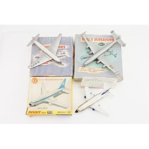 87 - Three Dinky Boxed Planes to include No: 60C 