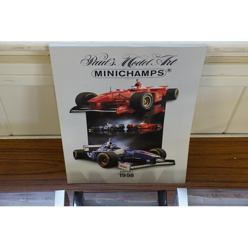 153 - A Collection 12 x Minichamps 1/43rd Scale Mercedes-Benz models, All Mint & Boxed, along with a 1998 ... 