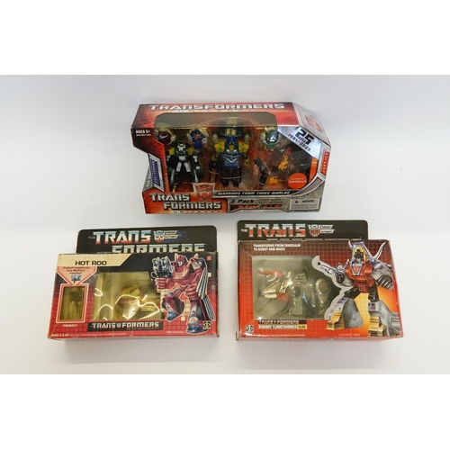 518 - Three Original Hasbro Boxed Transformers to include 