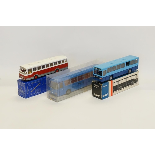 181 - Two Boxed Lion-Toys Buses to include No: 38 & No: 112 along with an Old Cars 