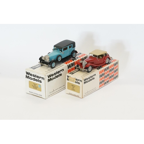 191 - A Pair of Western Models to include No: WMS 36 